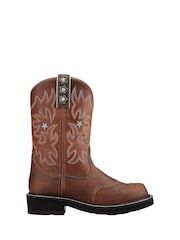 Ariat Probaby Lace-Up Western Brown Boots - Image 1 of 4