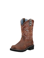 Ariat Probaby Lace-Up Western Brown Boots - Image 2 of 4