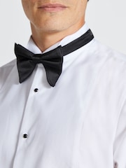 MOSS White Wing Collar Marcella 100% Cotton Dress Shirt - Image 2 of 4