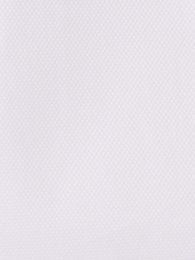 MOSS White Slim Fit Double Cuff Oxford Non Iron 100% Cotton Shirt - Image 5 of 5