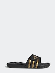 أسود داكن - ملابس رياضية Adissage من Adidas - صورة 1 من 6
