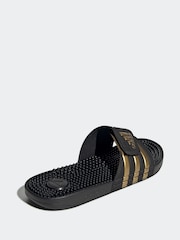 أسود داكن - ملابس رياضية Adissage من Adidas - صورة 3 من 6