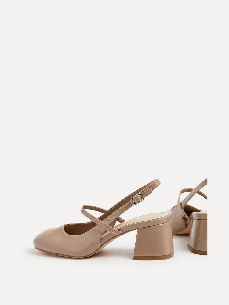 Linzi Pink Averie Closed Toe Shoes With Block Heel - Image 5 of 5 Linzi Pink Averie Closed Toe Shoes With Block Heel - Image 5 of 5