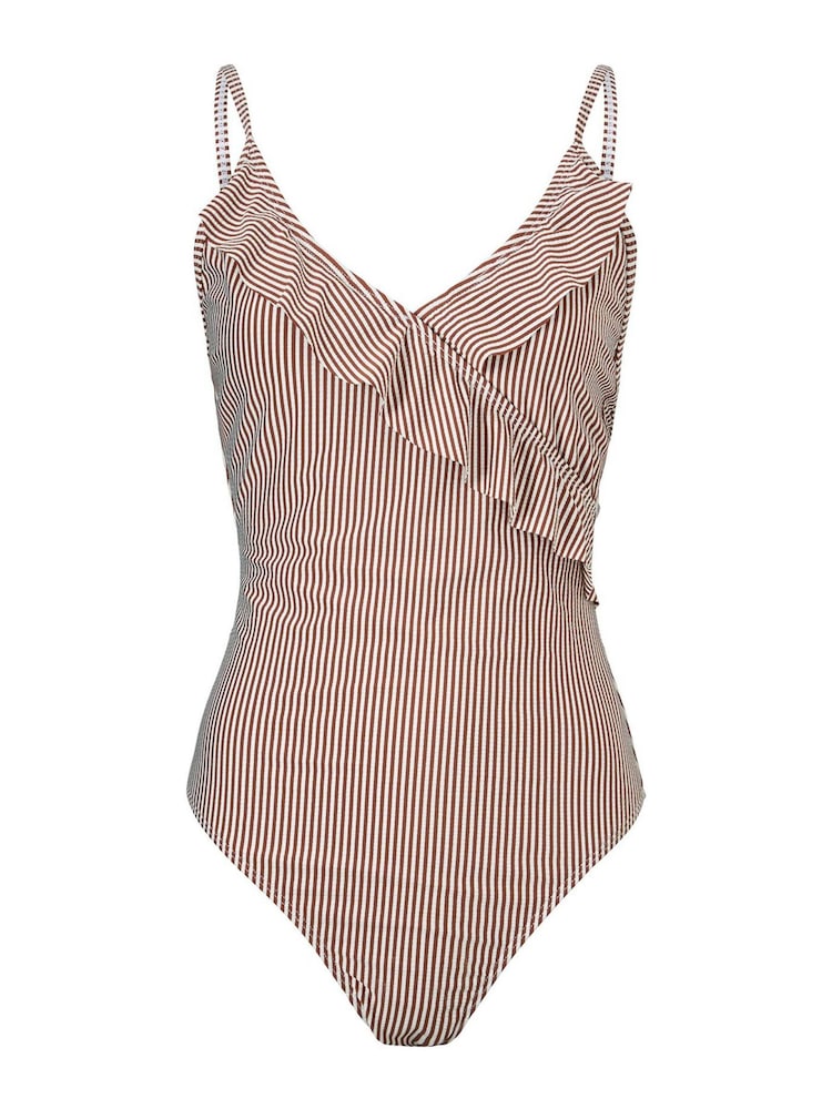 Becksondergaard Frill Swimsuit - Image 1 of 2 Becksondergaard Frill Swimsuit - Image 1 of 2