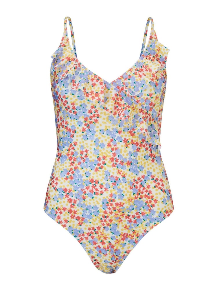 Becksondergaard Frill Swimsuit - Image 1 of 2 Becksondergaard Frill Swimsuit - Image 1 of 2