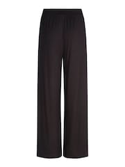 Mint Velvet Black Palazzo Wide Trousers - Image 6 of 6