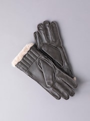 Lakeland Leather Brown Milne Winter Leather Gloves - Image 4 of 5