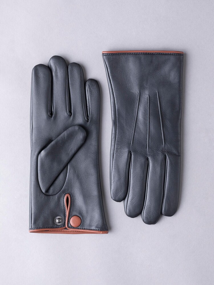 Lakeland Leather Black Swinside Leather Gloves - Image 1 of 3 Lakeland Leather Black Swinside Leather Gloves - Image 1 of 3