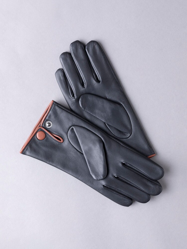 Lakeland Leather Black Swinside Leather Gloves - Image 2 of 3 Lakeland Leather Black Swinside Leather Gloves - Image 2 of 3