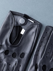 Lakeland Leather Black Monza Leather Driving Gloves - Image 3 of 3