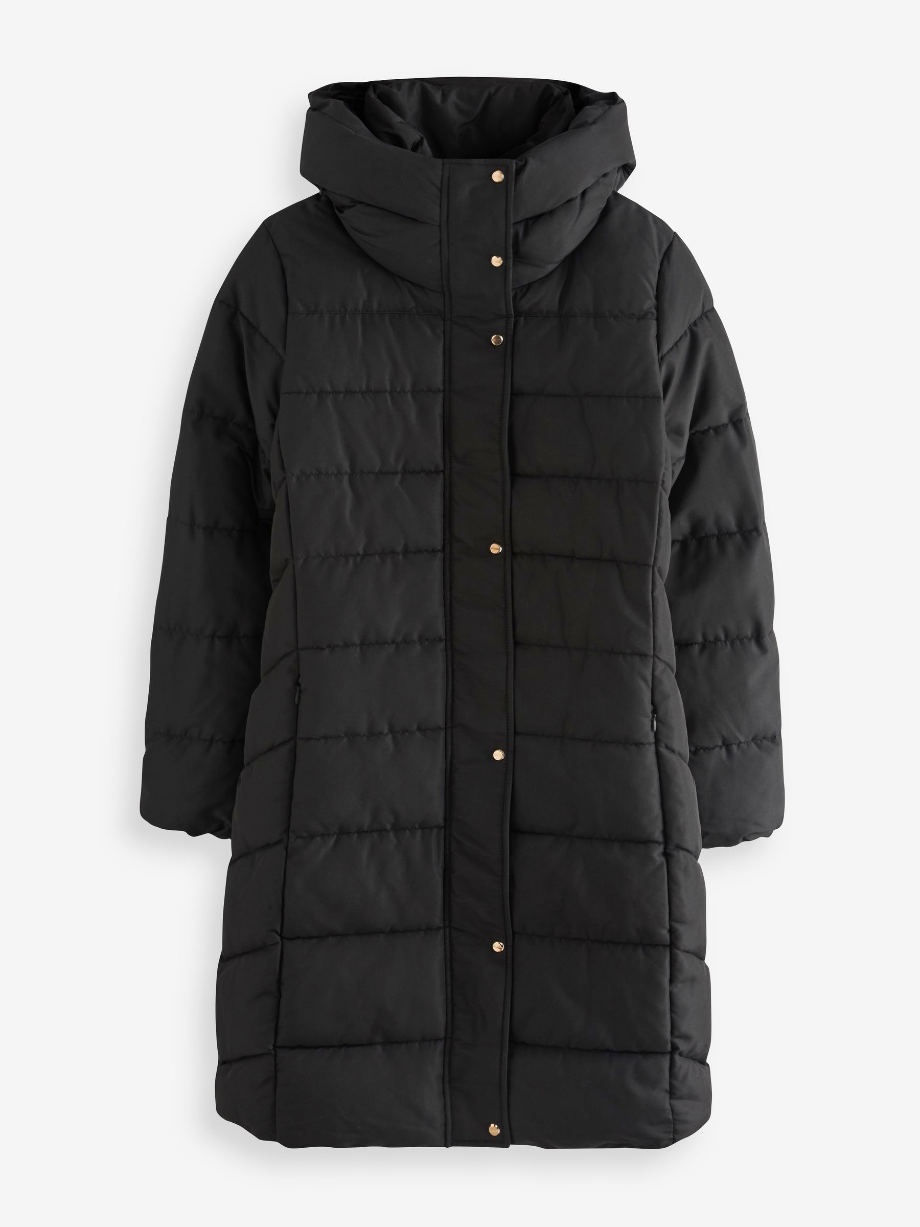 Next black padded jacket discount