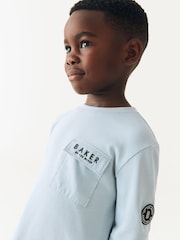 modra - Baker by Ted Baker z žepom in dolgimi rokavi - Slika 5 iz 10