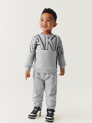 Baker by Ted Baker (0-6yrs) Letter Sweater and Jogger Set - Image 1 of 14