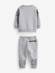 Baker by Ted Baker (0-6yrs) Letter Sweater and Jogger Set - Image 12 of 14