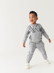 Baker by Ted Baker (0-6yrs) Letter Sweater and Jogger Set - Image 4 of 14