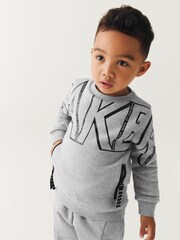 Baker by Ted Baker (0-6yrs) Letter Sweater and Jogger Set - Image 5 of 14
