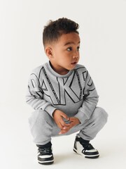 Baker by Ted Baker (0-6yrs) Letter Sweater and Jogger Set - Image 7 of 14