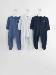 Baker by Ted Baker Sleepsuit 3 Pack - Image 1 of 9