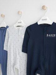 Baker by Ted Baker Sleepsuit 3 Pack - Image 6 of 9