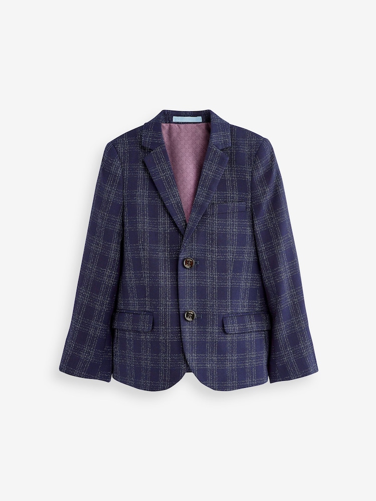 Bleu - Veste de costume Baker by Ted Baker - Image 6 of 9