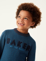 Baker by Ted Baker pleten pulover Baker by Ted Baker - Slika 4 iz 7