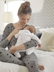 Комплект для дома для беременных и кормящих мам с принтом звезд JoJo Maman Bébé - Изображение 3 4