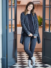 Cardigan pentru gravide și alăptare cu imprimeu leopard joJo Maman Bébé Imprimeuri - Image 1 of 4