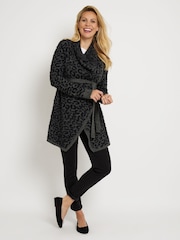 Cardigan pentru gravide și alăptare cu imprimeu leopard joJo Maman Bébé Imprimeuri - Image 4 of 4