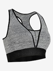 JoJo Maman Bébé Marl Grey Active Maternity & Nursing Bra - Image 5 of 6