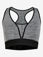 JoJo Maman Bébé Marl Grey Active Maternity & Nursing Bra - Image 6 of 6