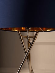 Navy Blue Rico Table Lamp - Image 6 of 7