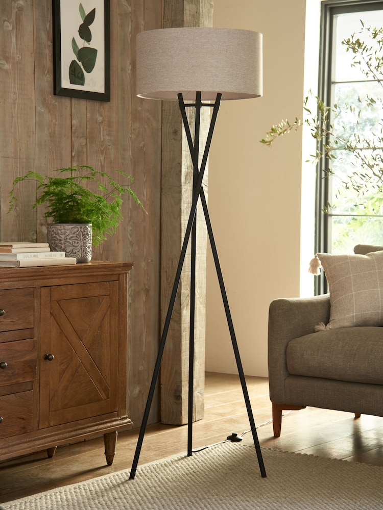 Black Rico Floor Lamp - Image 2 of 6 Black Rico Floor Lamp - Image 2 of 6