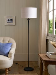 Black Burford Floor Lamp - Image 2 of 5