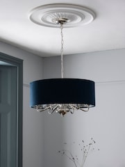 Navy Blue Burford 6 Light Chandelier Ceiling Light - Image 2 of 6