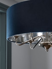 Navy Blue Burford 6 Light Chandelier Ceiling Light - Image 5 of 6