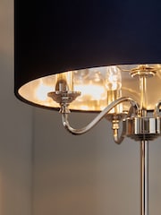 Navy Blue Burford 3 Light Floor Lamp - Image 3 of 6