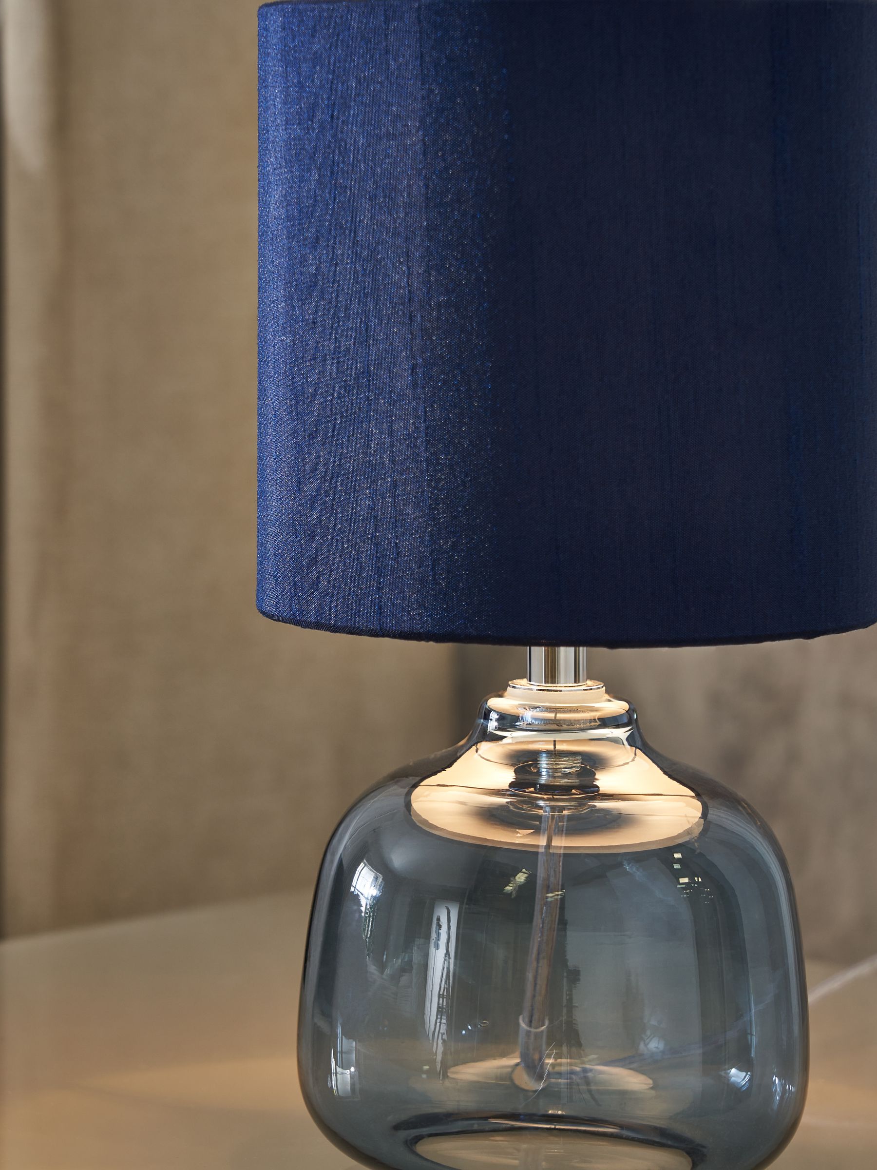Buy Navy Blue Connor Bedside Table Lamp from the Next UK online shop