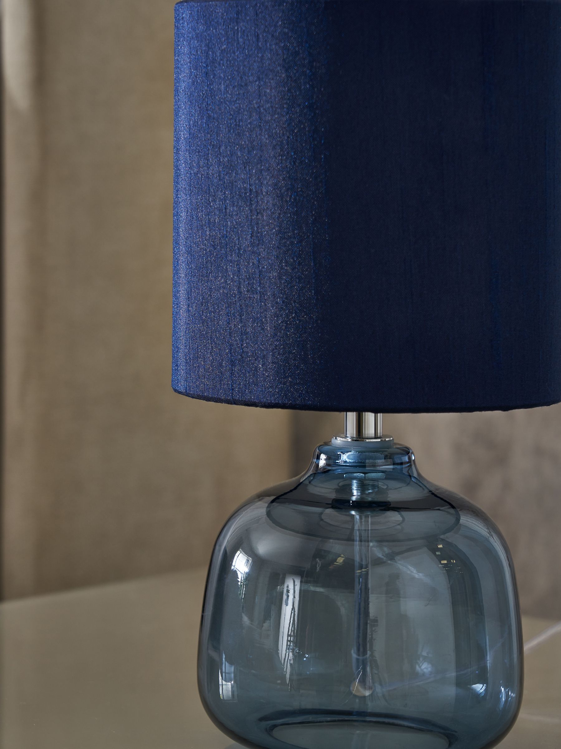 Buy Navy Blue Connor Bedside Table Lamp from the Next UK online shop