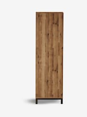 Dark Bronx Oak Effect Double, 1 Drawer Wardrobe - Image 10 of 10