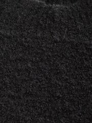 Black Bouclé Knitted Jumper Dress (3-16yrs) - Image 6 of 6