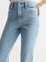 Reiss Good American Geschlitzte Jeans mit hohem Bund - Bild 7 von 7