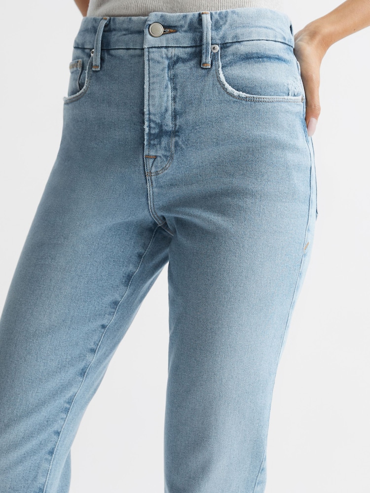 Reiss Good American Geschlitzte Jeans mit hohem Bund - Bild 7 von 7