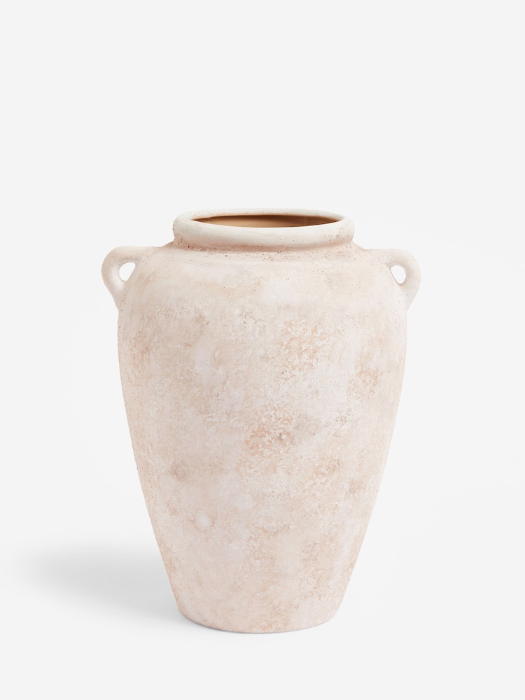 Natural Country Ceramic Lydford Medium Textured Flower Vase - Image 3 of 4