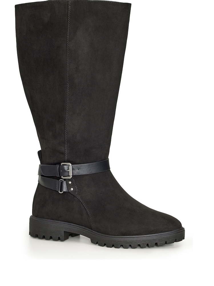 Evans Cath Tall Black Boots - Image 1 of 1
