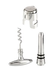 Dalton & Turner Silver Champagne Stopper & Corkscrew - Image 2 of 4