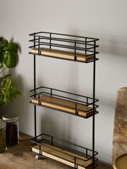 Black Bronx Slimline Spice Rack - Image 3 of 4