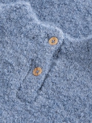 Blau - Bouclé-Pulloverkleid (3 Monate bis 7 Jahre) - Bild 7 von 7