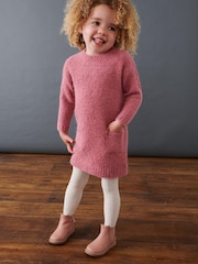 Pink - Bouclé-Pulloverkleid (3 Monate bis 7 Jahre) - Bild 2 von 7