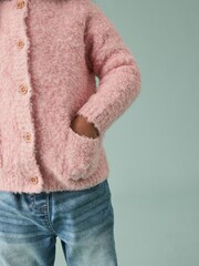 rožnata - Cosy pletena jopa (12mesecev-7yrs) - Slika 4 iz 7
