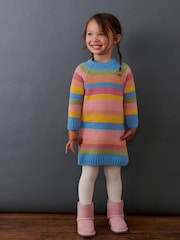 Bright Rainbow Chenille Jumper Dress (3mths-7yrs) - Image 3 of 7